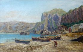KAPPIS, ALBERT Wildberg 1836 - 1914 Stuttgart ''Grande marina Capri'' (original title).