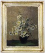 DANN, JOHANNA 1878 - Heilbronn - 1986, was active in Stuttgart Flowers in the Vase. Oil on