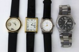 LOT VON 4 ARMBANDUHRENA LOT OF 4 WRISTWATCHES Keywords: mixed lot, assorted, watches, clocks,