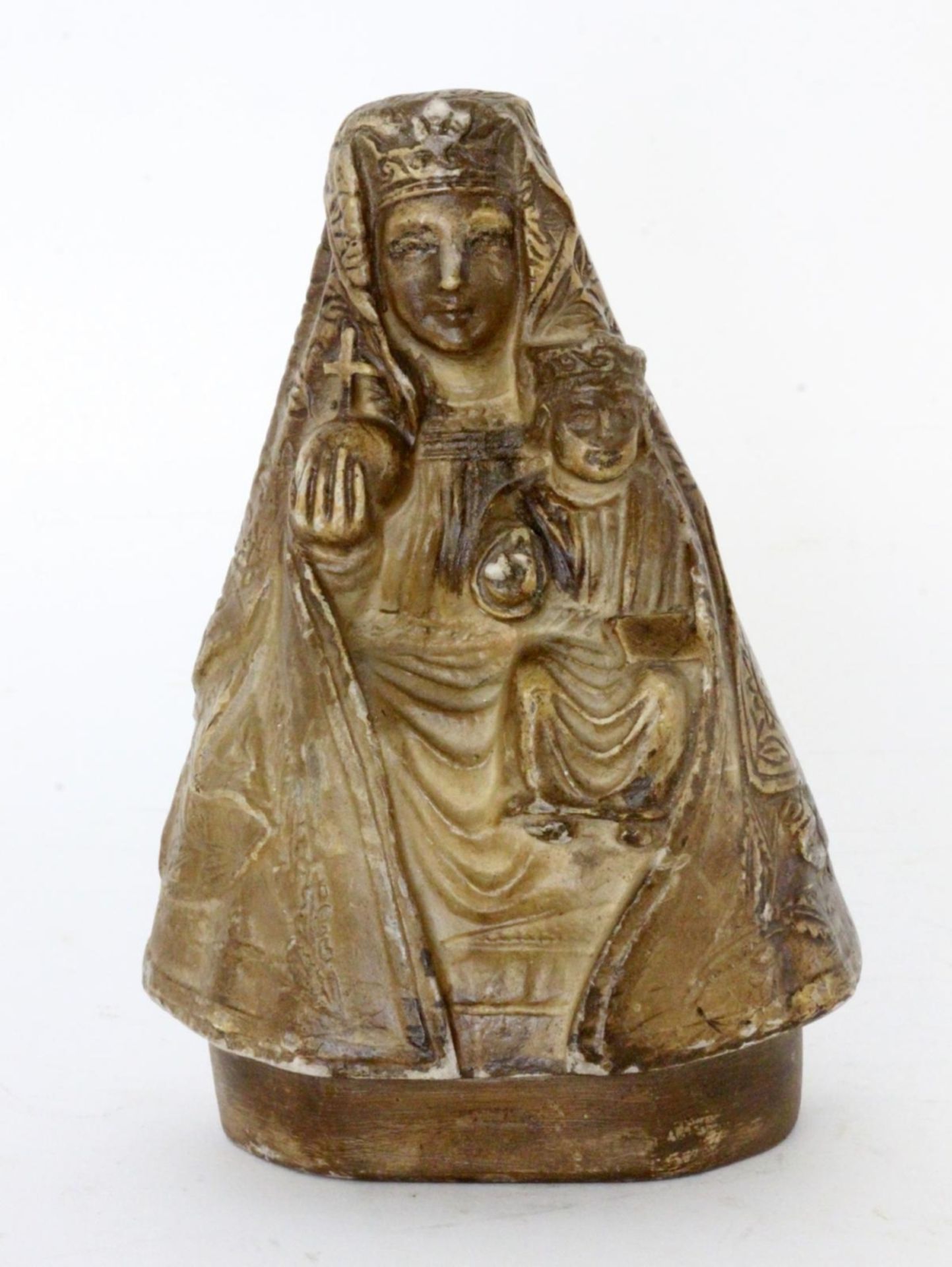 SITZENDE MADONNA MIT KIND