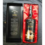 Bowmore Sea Dragon Kranna Dubh, 30 year old Islay Scotch Whisky, 70cl, 43% vol, one black ceramic