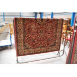 BELGIAN MANUFACTURED MIDDLE EASTERN STYLE RUG - RUSSET GROUND 160CM X 230CM