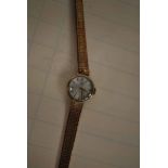 TISSOT 9CT GOLD LADIES BRACELET WATCH 14.7G GROSS