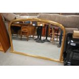 LARGE OVER MANTEL MIRROR