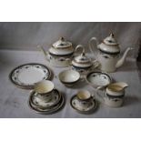 An extensive Minton Fine Bone China Table Service, one hundred and one pieces for an eight place