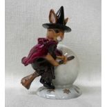 A Royal Doulton Bunnykins figure, Trick or Treat in Prototype Colourway, not for Resale Backstamp,