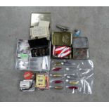 Fishing Accessories to include Bruce & Walker blank lures and a quantity of flies, hooks and lures