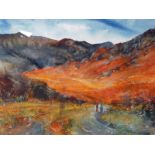 Tiana Marie (20/21st century) Autumn Ulpha Duddon Valley signed watercolour and pastel, 24cm by 31cm