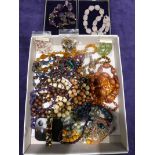 A quantity of mixed Costume Bead Necklaces