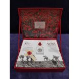 A Royal Mint 100 years WWI Armistice 1914-1918 Limited Edition Pack produced by Signature Gifts