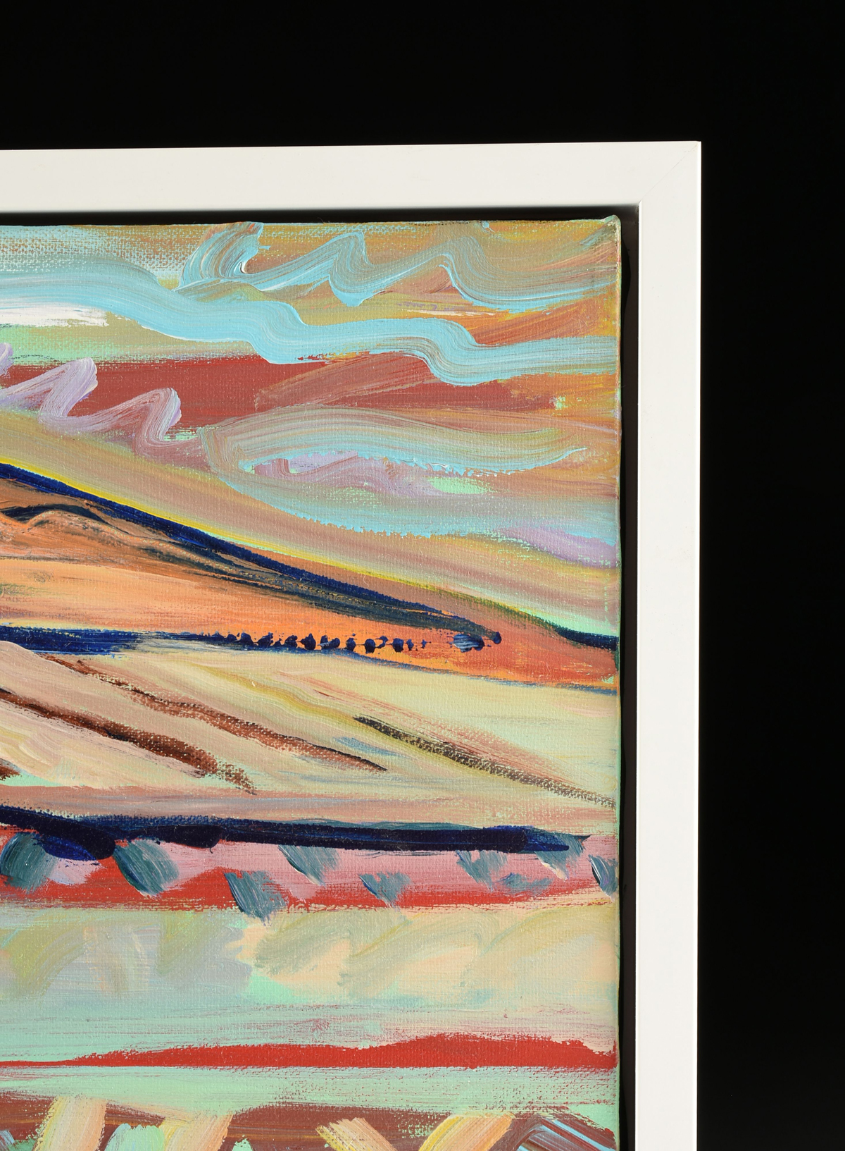 REG LOVING (American 20th/21st Century) A PAINTING, "Southwest Landscape," oil on canvas, signed L/ - Image 13 of 14