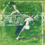 LEROY NEIMAN (American 1921-2012) A PRINT, "Tennis Player," 1971, color silkscreen on paper,