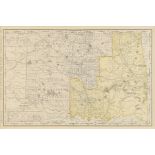AN ANTIQUE MAP, "Rand McNally & Co. New Business Atlas Map of Indian Territory & Oklahoma," CHICAGO,