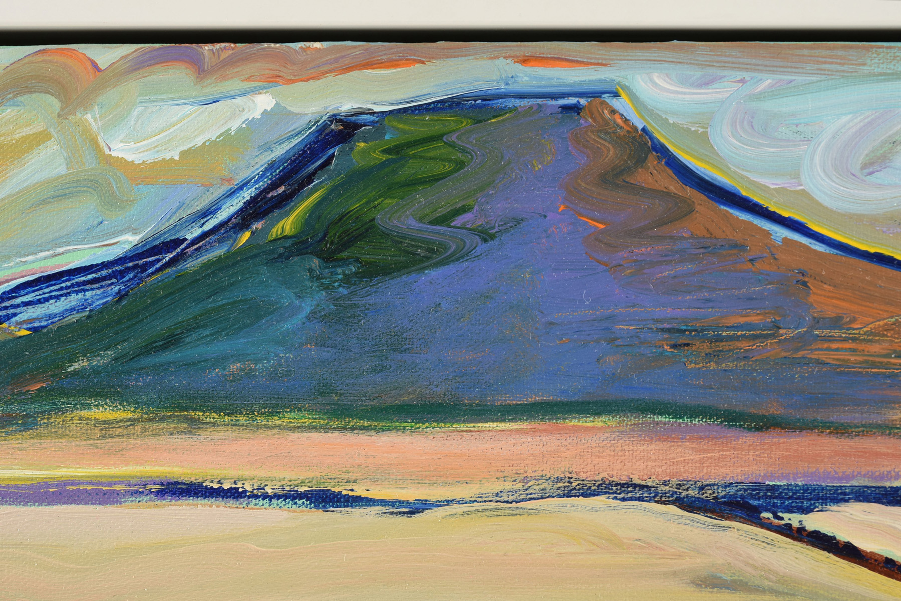 REG LOVING (American 20th/21st Century) A PAINTING, "Southwest Landscape," oil on canvas, signed L/ - Image 11 of 14