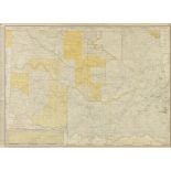 AN ANTIQUE MAP, "Rand McNally & Co.'s New Business Atlas Map of Indian Territory and Oklahoma,"