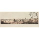 after CARL G. VON IWONSKI (German/American 1830-1912) A PRINT, "Neu-Braunfels, Deutche Colonie in