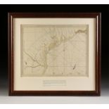 AN ANTIQUE MAP, "The Western Coast of Louisiana and the Coast of New Leon," LONDON, CIRCA 1775, a