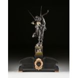 after JEAN ANTONIN MERCIÃ‰ (French 1845-1916) A BRONZE GROUP SCULPTURE, "A GLORIA VICTIS," ON A