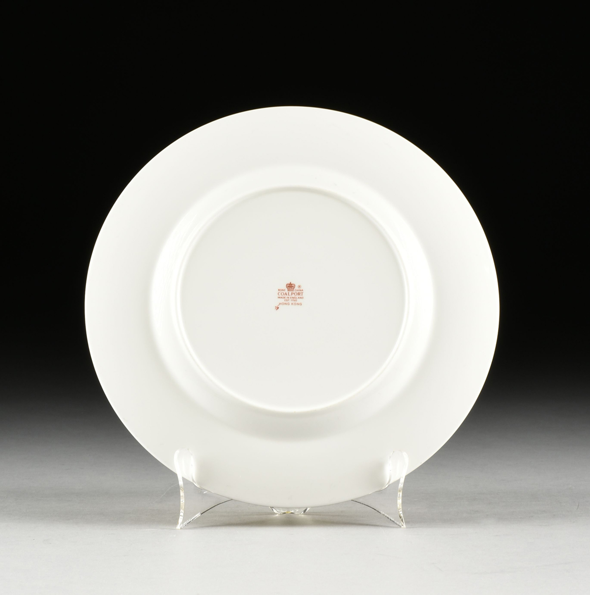 A FIFTY-FOUR PIECE COALPORT PORCELAIN PART DINNERWARE SET, HONG KONG PATTERN, SIGNED, 20TH - Image 3 of 8