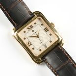 A MEN'S VACHERON CONSTANTIN "Historiques Toledo 1951," 18K YELLOW GOLD DRESS WATCH, the "carre