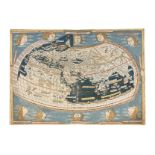 A RENAISSANCE MAP, "Ptolemy Map of the World (Die Weltkarte des PtolemaÌˆus)," ULM AND ARMSHEIM,