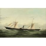 ENGLISH SCHOOL, A PAINTING, "The Adriatic and Oriental Company Screw Steamer, The Cairo, of the