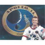 A GROUP OF THREE NASA PRINTS, APOLLO 14, ONE AUTOGRAPHED, ALAN B. SHEPARD, JR., CIRCA 1971, offset