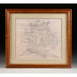 A FACSIMILE CADASTRAL MAP, "Map of Bexar County, EARLY 20TH CENTURY, a reproduction of the