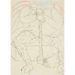 SALVADOR DALI (Spanish 1904-1989) A PRINT, "Henry VIII," PARIS, CIRCA 1970, color drypoint