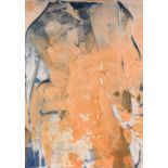 WALTER DARBY BANNARD (1934-2016) A PAINTING, "Soft Companion," 1977, acrylic on canvas, verso