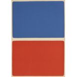 ELLSWORTH KELLY (American 1923-2015) A PRINT, "Blocks (Blue and Red)," CIRCA 1966, color