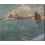 Eugène Laurent Vail (American/French, 1857-1934) Le Bassin, Venise