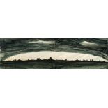 Charles Ephraim Burchfield (American, 1893-1967) Night Landscape