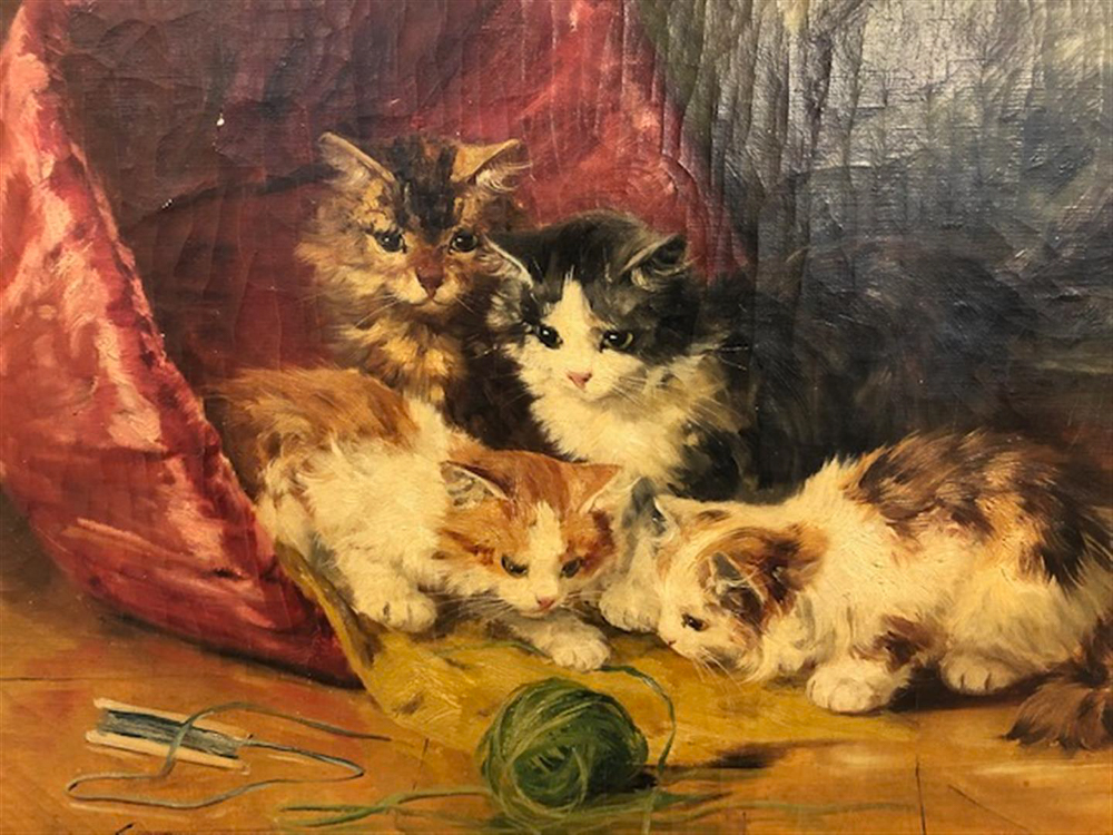 Alfred Arthur Brunel de Neuville (French, 1852-1941) A Tangle of Trouble - Image 3 of 10