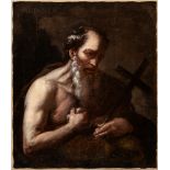 School of Jusepe de Ribera (Spanish, 1591-1652) Penitent Saint Jerome