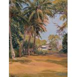 Horatio Nelson Poole (American, 1884-1949) Hawaiian Landscape