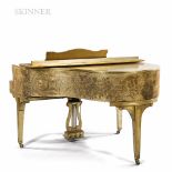 Max Kuehne (American, 1880-1968) Baby Grand Piano with Decorative Case