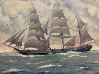 Clifford Warren Ashley (American, 1881-1947) Under Full Sail - Image 4 of 7