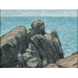 Charles Demuth (American, 1883-1935) Rocks and Sea (Coastal Scene)