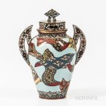 SmallCloisonneCoveredJar