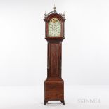 Simon Willard (1753-1848) Inlaid Mahogany Tall Clock with Isaiah Thomas Jr. (1749-1831) Printed Labe