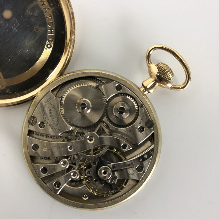 Three Howard & Co. Open-face Watches, 17-jewel movement no. 328841 in a 14kt gold case; and two othe - Image 10 of 14