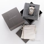 David Yurman Two-tone Automatic Wristwatch, stainless steel and gold case with white dial with date