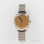 Omega Stainless Steel "Jumbo" Reference 2506-5 Wristwatch, nicely aged dial with applied arabic nume
