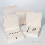 S.T. Dupont Limited Edition "Medici" Pen and Lighter Set, fountain pen and lighter set number 0146/2