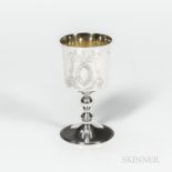 Irish Sterling Silver Goblet, Dublin, 1970-71, Royal Irish Silver Co., maker, also marked "S.C.&L. C