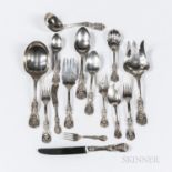 Reed & Barton "Francis I" Pattern Sterling Silver Flatware Service, Massachusetts, 20th century, sev