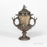 William IV Sterling Silver Trophy Cup and Cover, London, 1836-37, Edward, Edward Jr., John & William