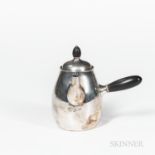 Georg Jensen Sterling Silver Coffeepot, Denmark, c. 1930, pattern no. 80C, ht. 5 1/4 in., approx. 9.