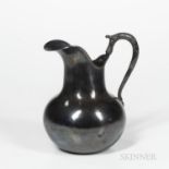 Peruvian Sterling Silver Pitcher, mid to late 20th century, ht. 9 1/4 in., approx. 32.6 troy oz.